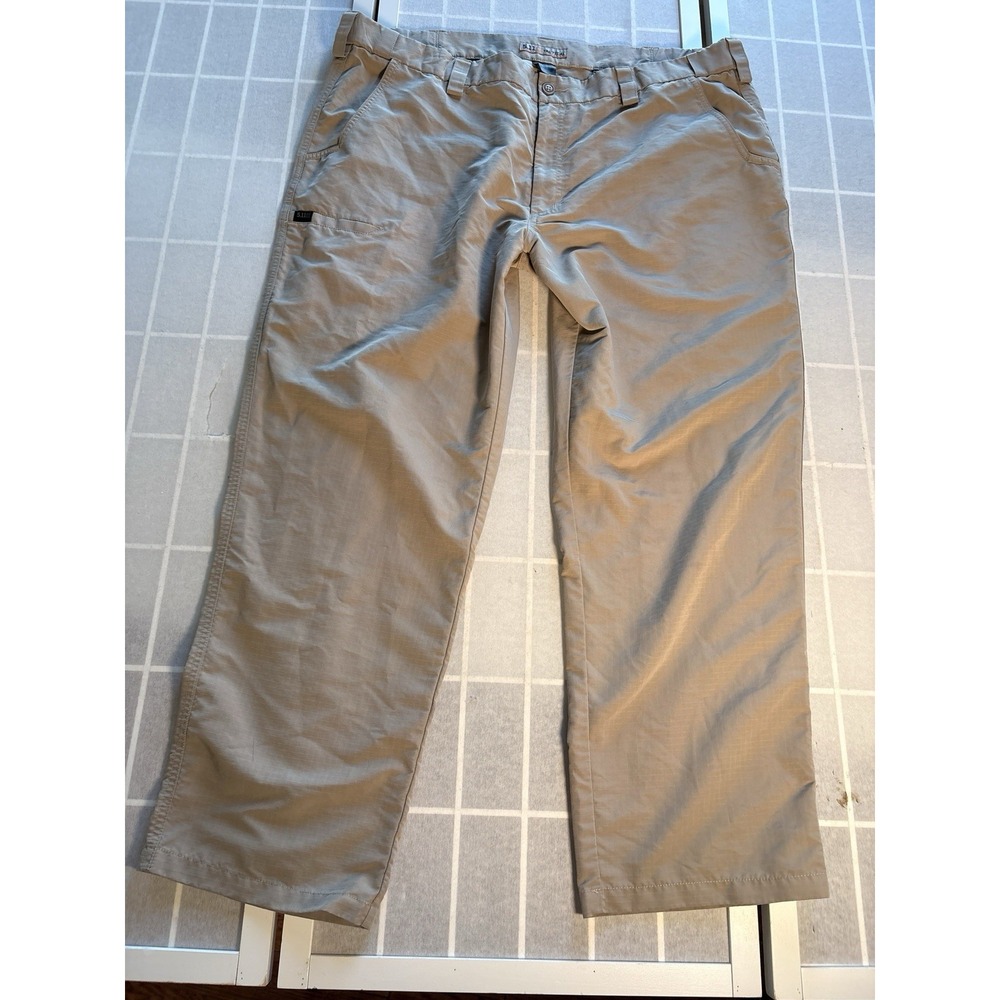 5.11 Tactical Cargo Pants Mens 42x30 Ripstop Khaki Outdoor Utility Gorpcore